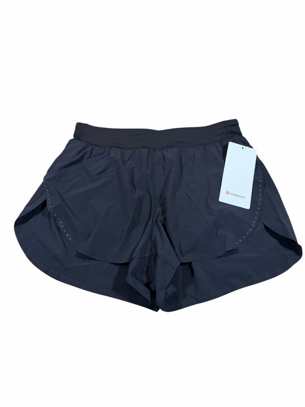 NWT Lululemon Fast & Free High-Rise Split Short 3" (Black) Size M